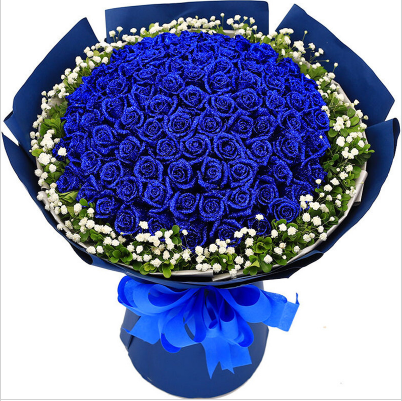 蓝玫瑰代表什么意思 锁您订花网